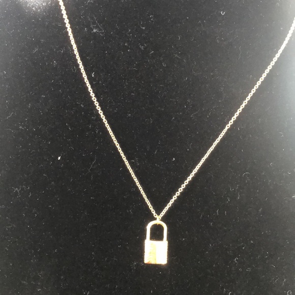 Kurt Geiger London Padlock Pendant Necklace - Picture 3 of 5